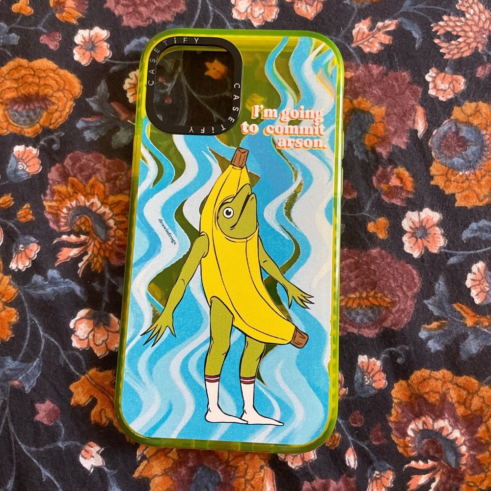 CASETIFY DRAWINFROGS COLLECTION IPHONE 12 CASE